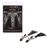 PLAYFUL TASSELS NIPPLE CLAMPS - BLACK